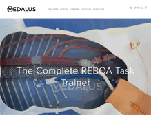 Tablet Screenshot of medalus.com